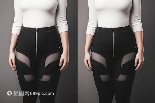穿塑身裤与塑身裤本身 一场关于束缚与形式的对比