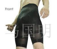 塑身新选择 男士五分式3D立体编织分段式瘦身裤解析